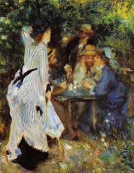 皮埃爾 奧古斯特 雷諾阿 Under the Arbor at the Moulin de la Galette 皮埃爾 奧古斯特 雷諾阿 Under the Arbor at the Moulin de la Galette